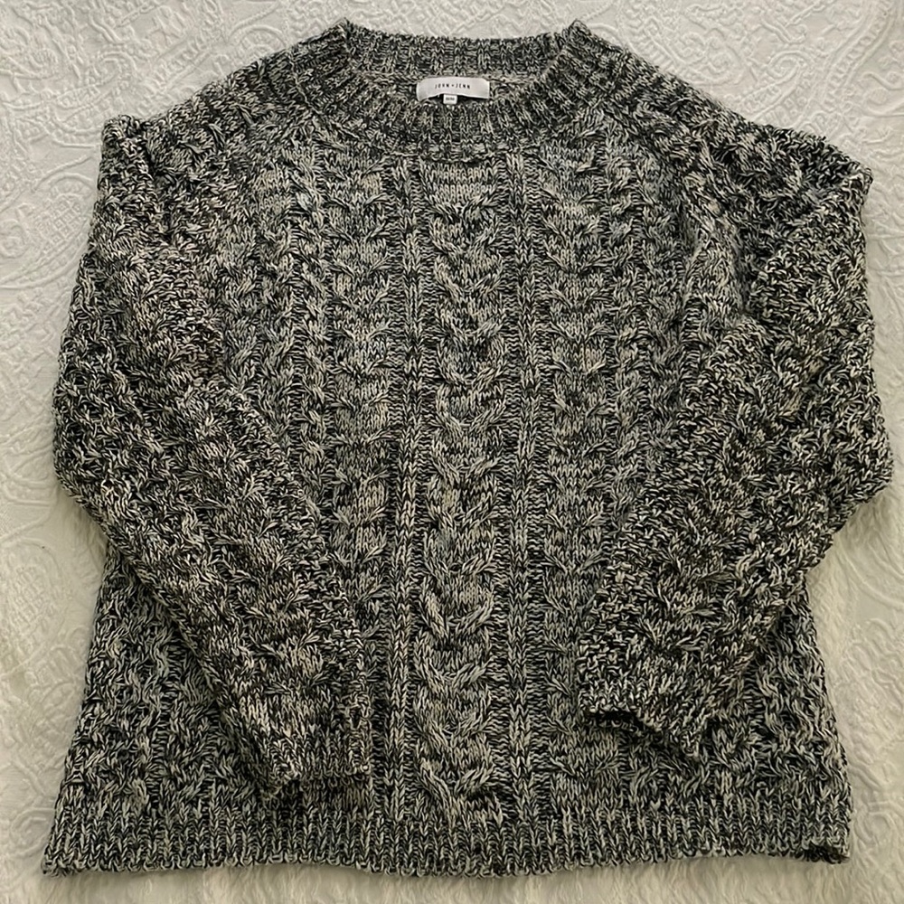 John + Jenn Oversized Cable Knit Sweater